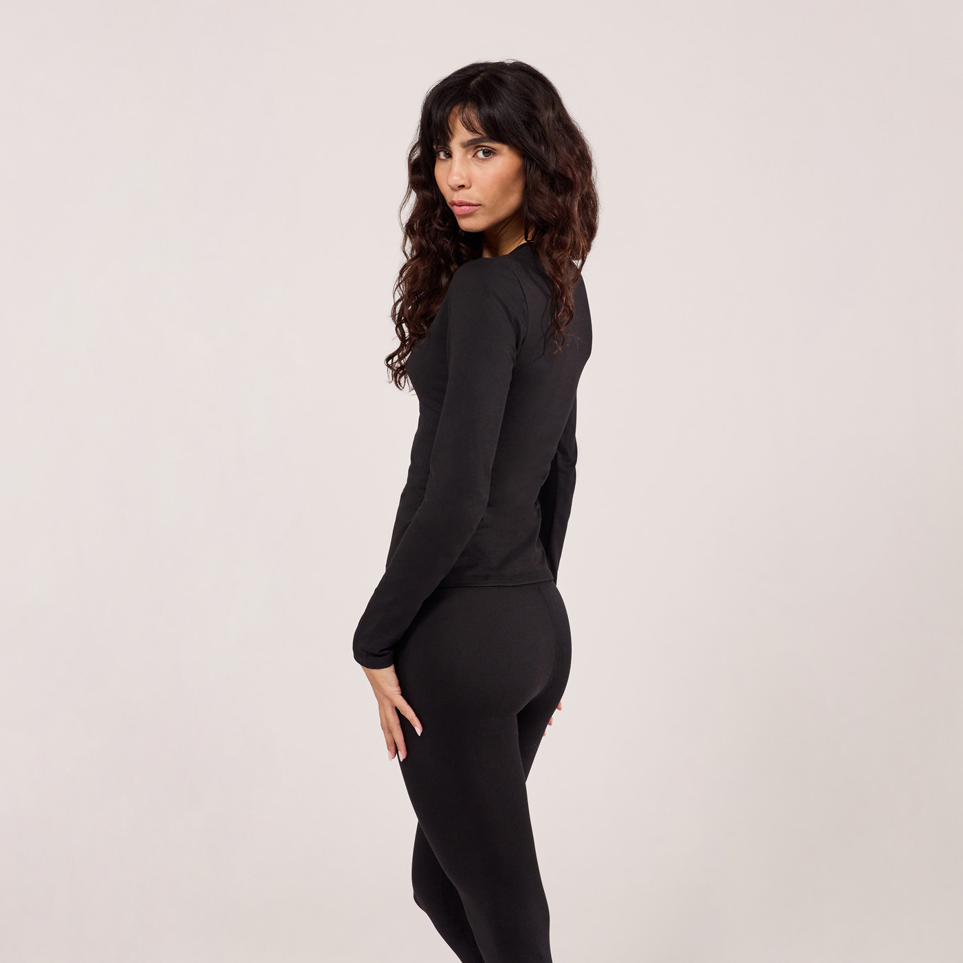 Ultimate Everyday Long Sleeve Top - Black