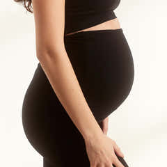 Maternity Lightweight Everyday Cycling Shorts - Black