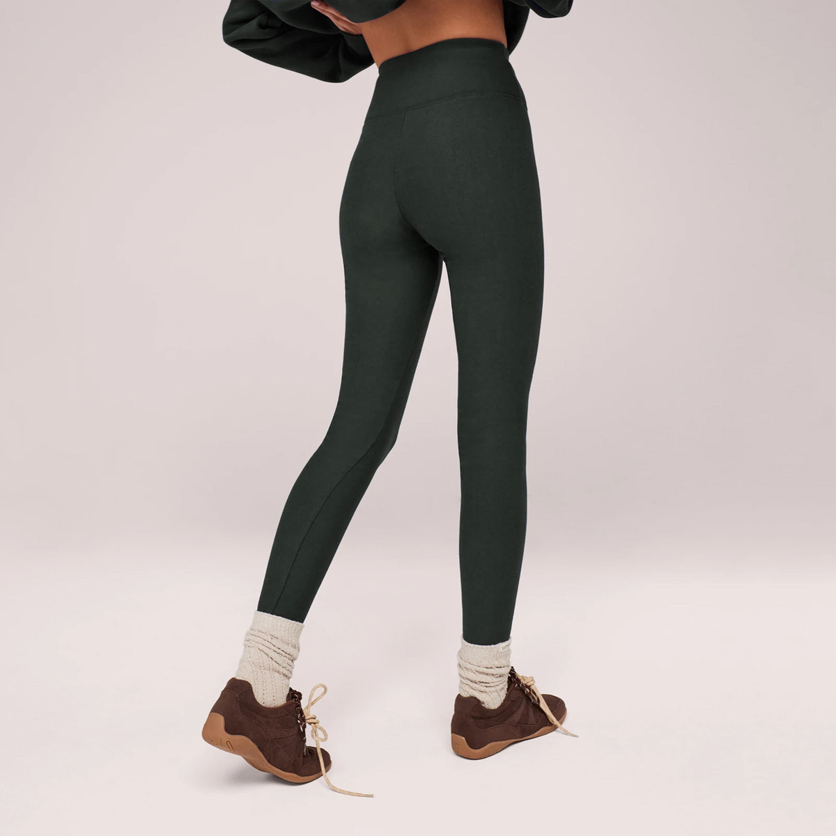 Winter Everyday Fleece-Lined Leggings - Pine
