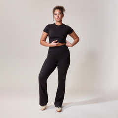 Ultimate Everyday Flare Leggings - Black