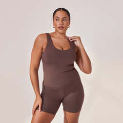Lightweight Everyday 6 Inch Cycling Shorts - Espresso Brown