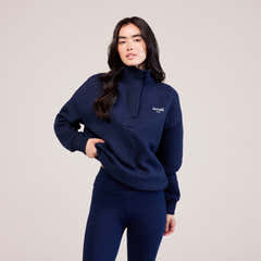 Heavyweight 1/4 Zip Sweatshirt - Navy