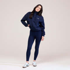 Heavyweight 1/4 Zip Sweatshirt - Navy