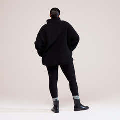 Winter Everyday High Waisted Leggings - Black