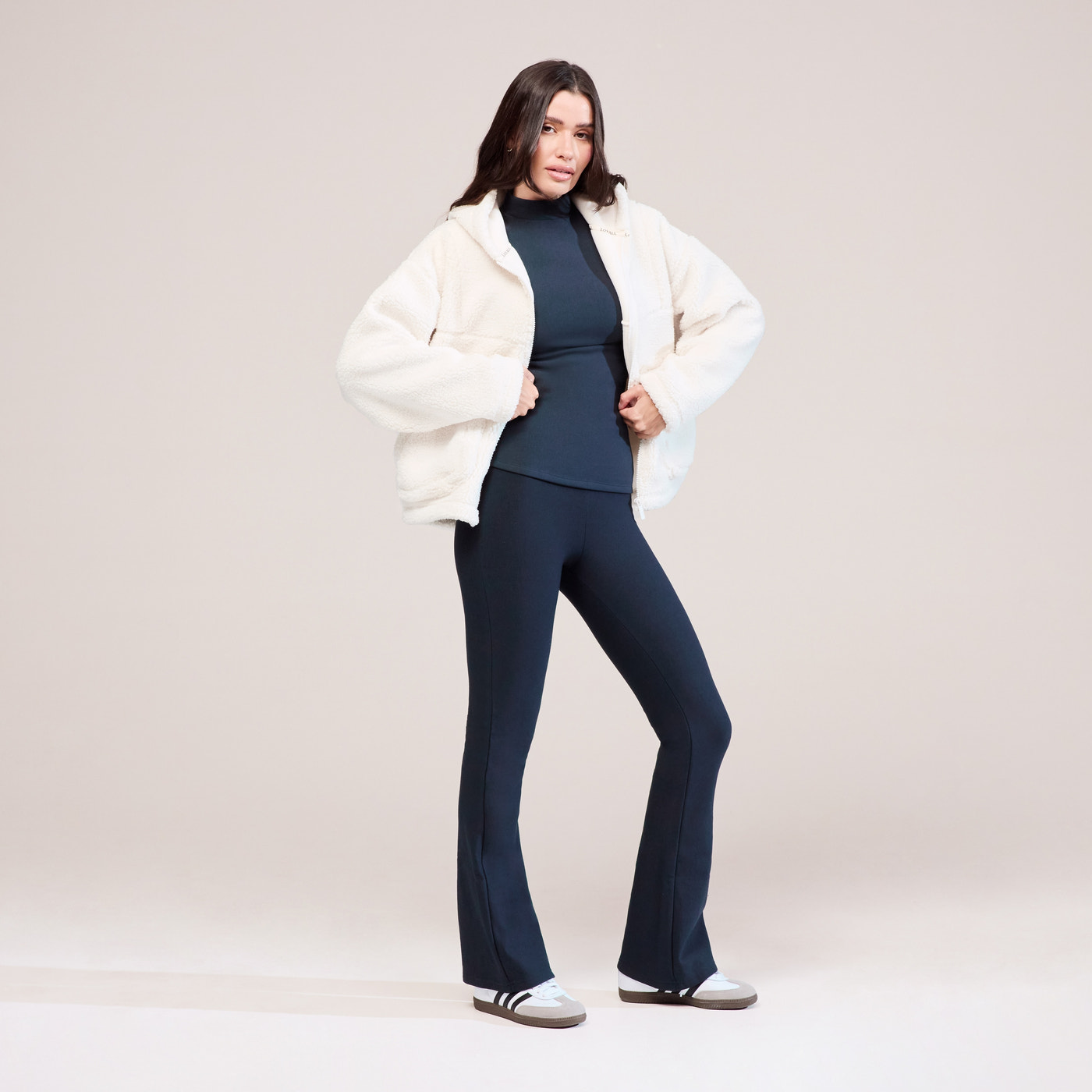 Winter Flare Leggings - Vintage Navy