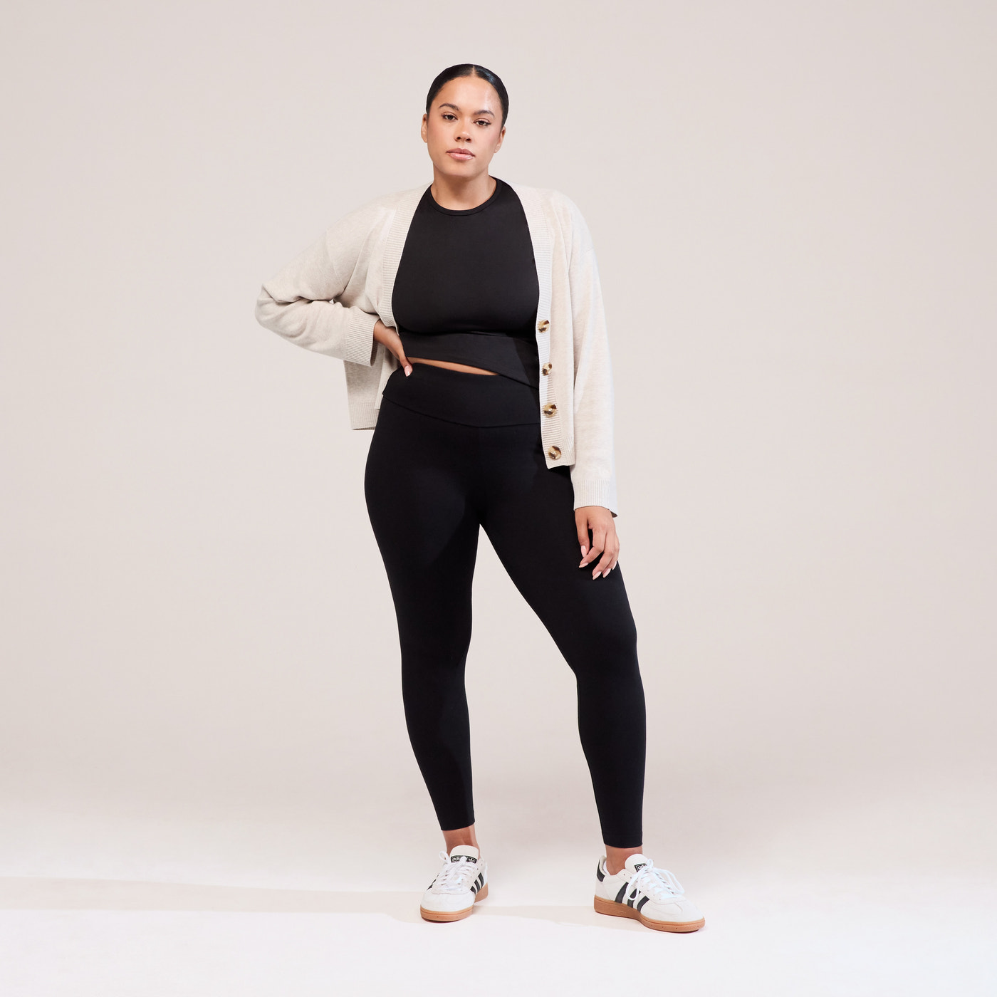 Everyday High Waisted Leggings - Black