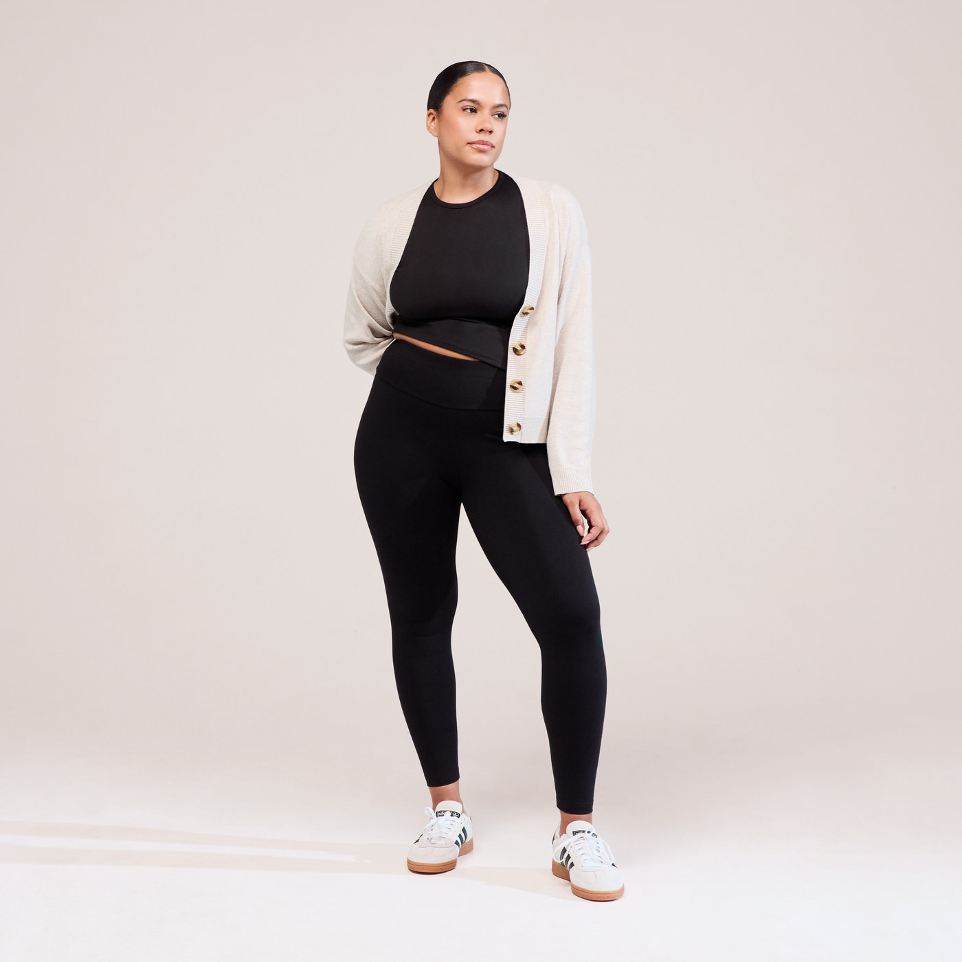 Everyday High Waisted Leggings - Black