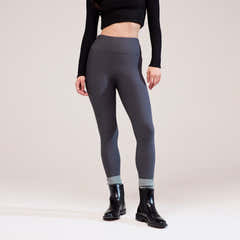 Winter Everyday High Waisted Leggings - Dark Grey