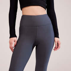 Winter Everyday High Waisted Leggings - Dark Grey