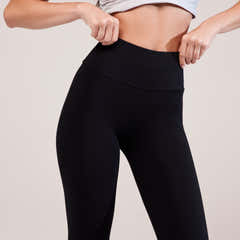 Everyday High Waisted Leggings - Black