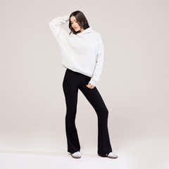 Winter Flare Leggings - Black