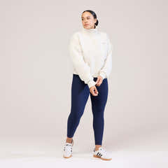 Winter Everyday High Waisted Leggings - Navy