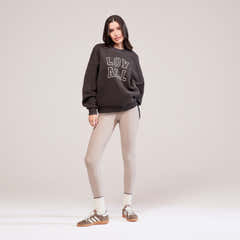 Winter Everyday High Waisted Leggings - Stone