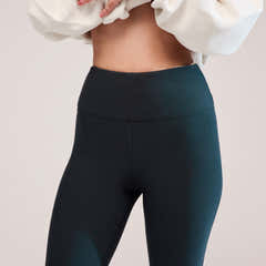 Winter Everyday High Waisted Leggings - Pine