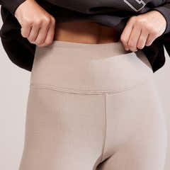 Winter Everyday High Waisted Leggings - Stone