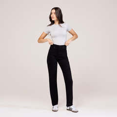 Straight Jeans - Black