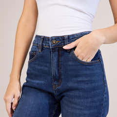 Straight Jeans - Dark Blue