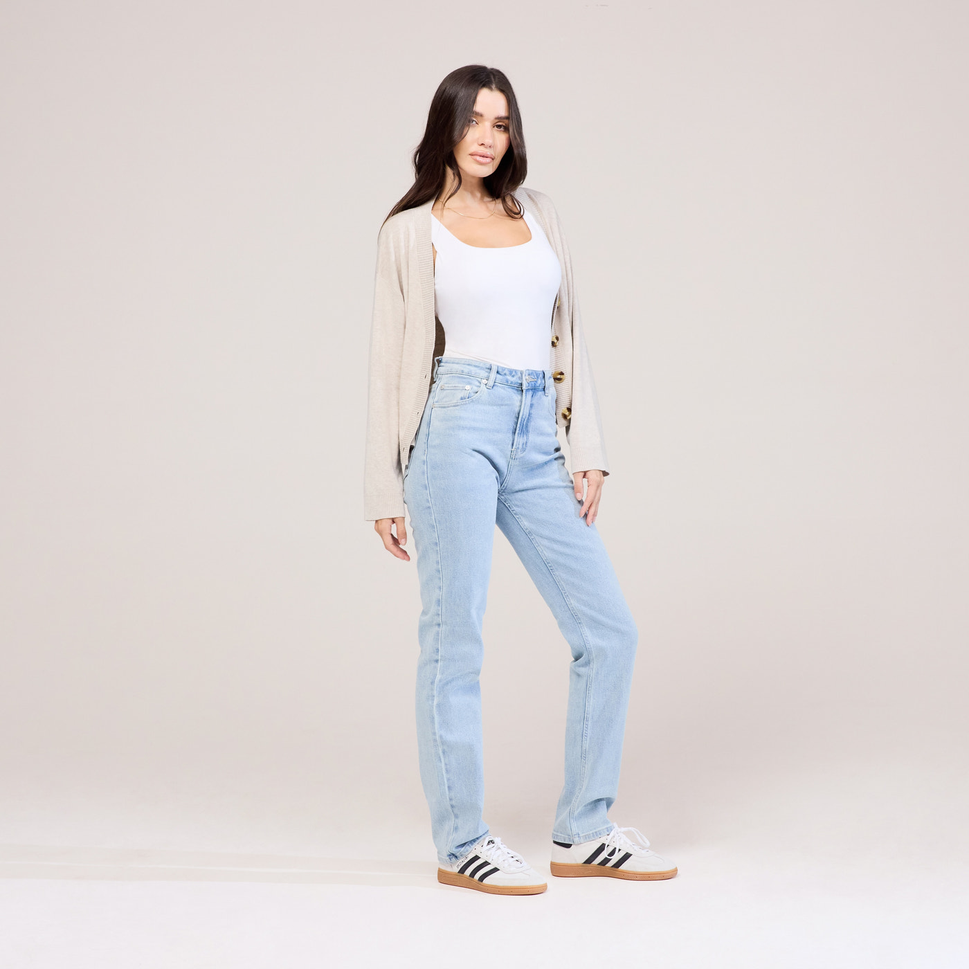 Straight Jeans - Light Bleach