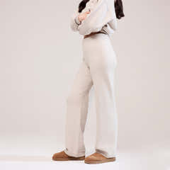 Soft Knit Hooded Jumper - Beige