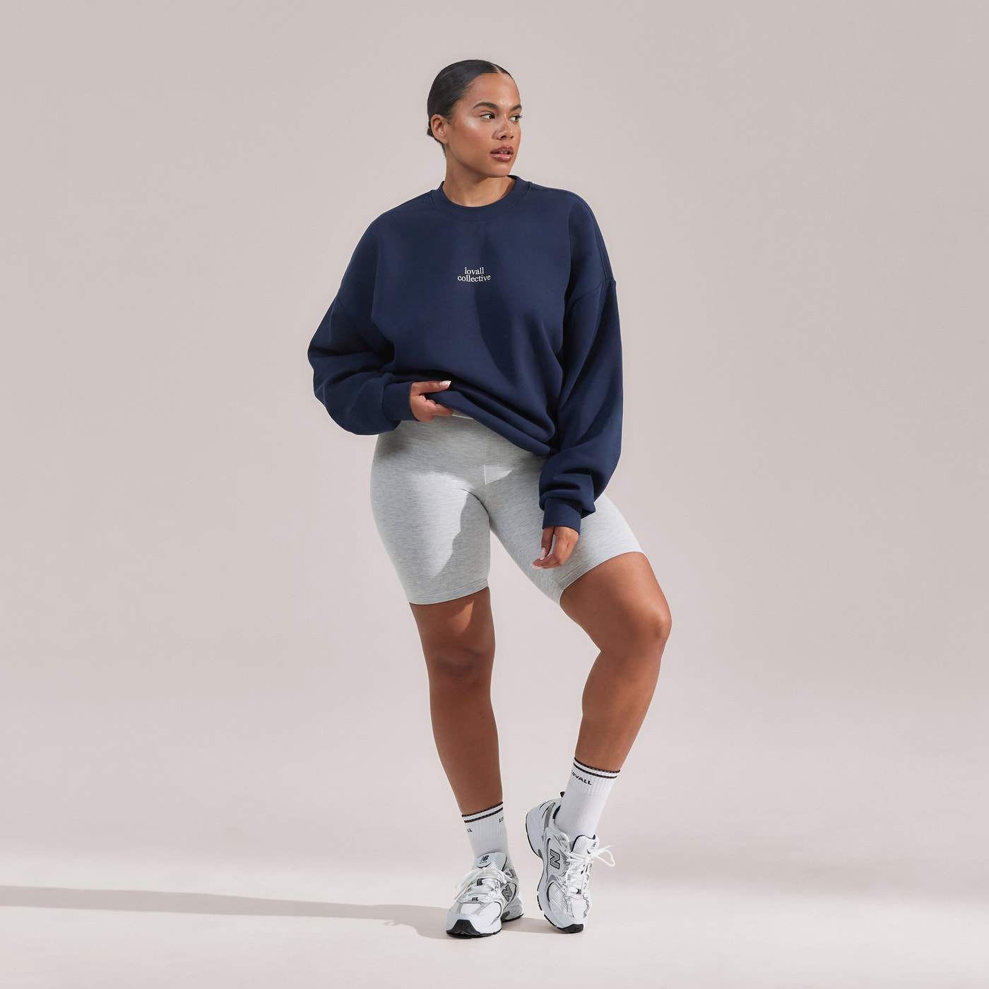Lightweight Everyday Cycling Shorts - Light Grey Marl
