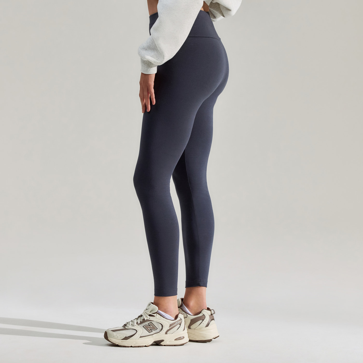 Everyday High Waisted Leggings - Vintage Navy