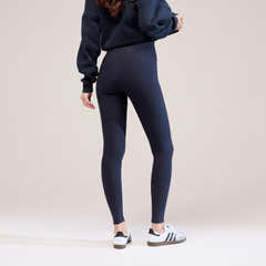 Winter Everyday High Waisted Leggings - Vintage Navy