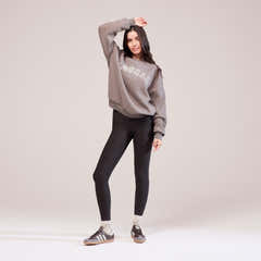 Winter Everyday High Waisted Leggings - Black Coffee