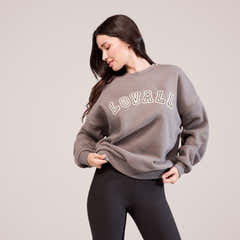 Heavyweight Oversized Sweatshirt Campus - Mocha