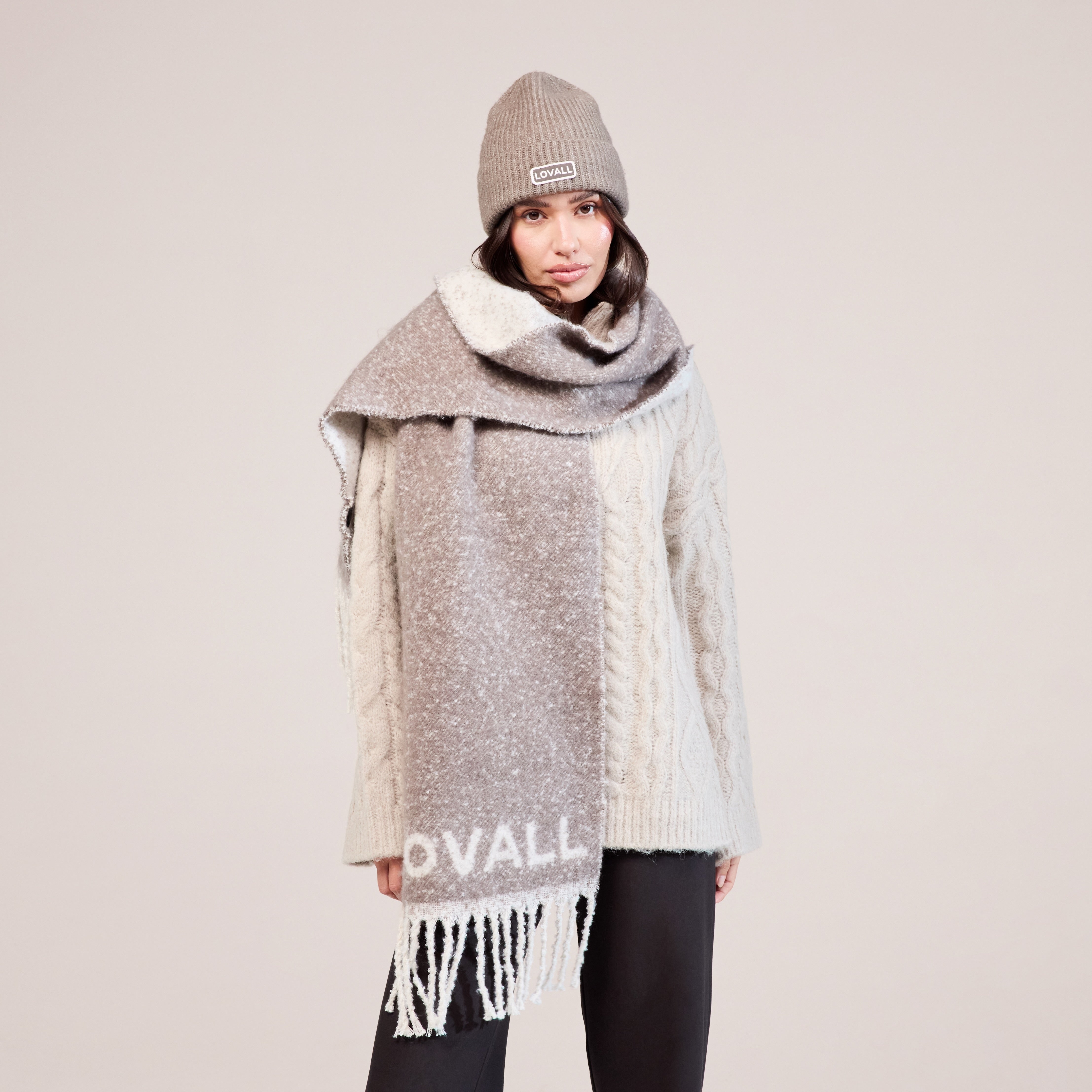 Woven Scarf - Mocha