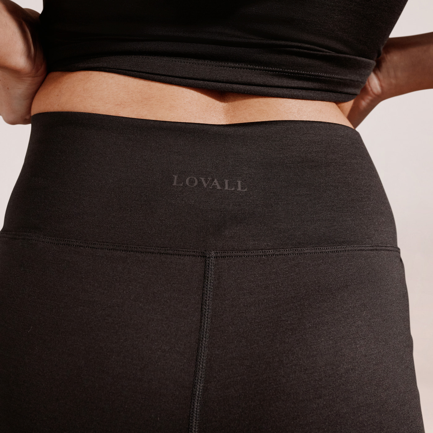 Ultimate Everyday Wide leg Trouser- Black Coffee