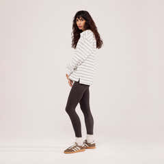 Polo Top - Stone Stripe