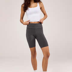 Lightweight Everyday Cycling Shorts - Dark Grey Marl
