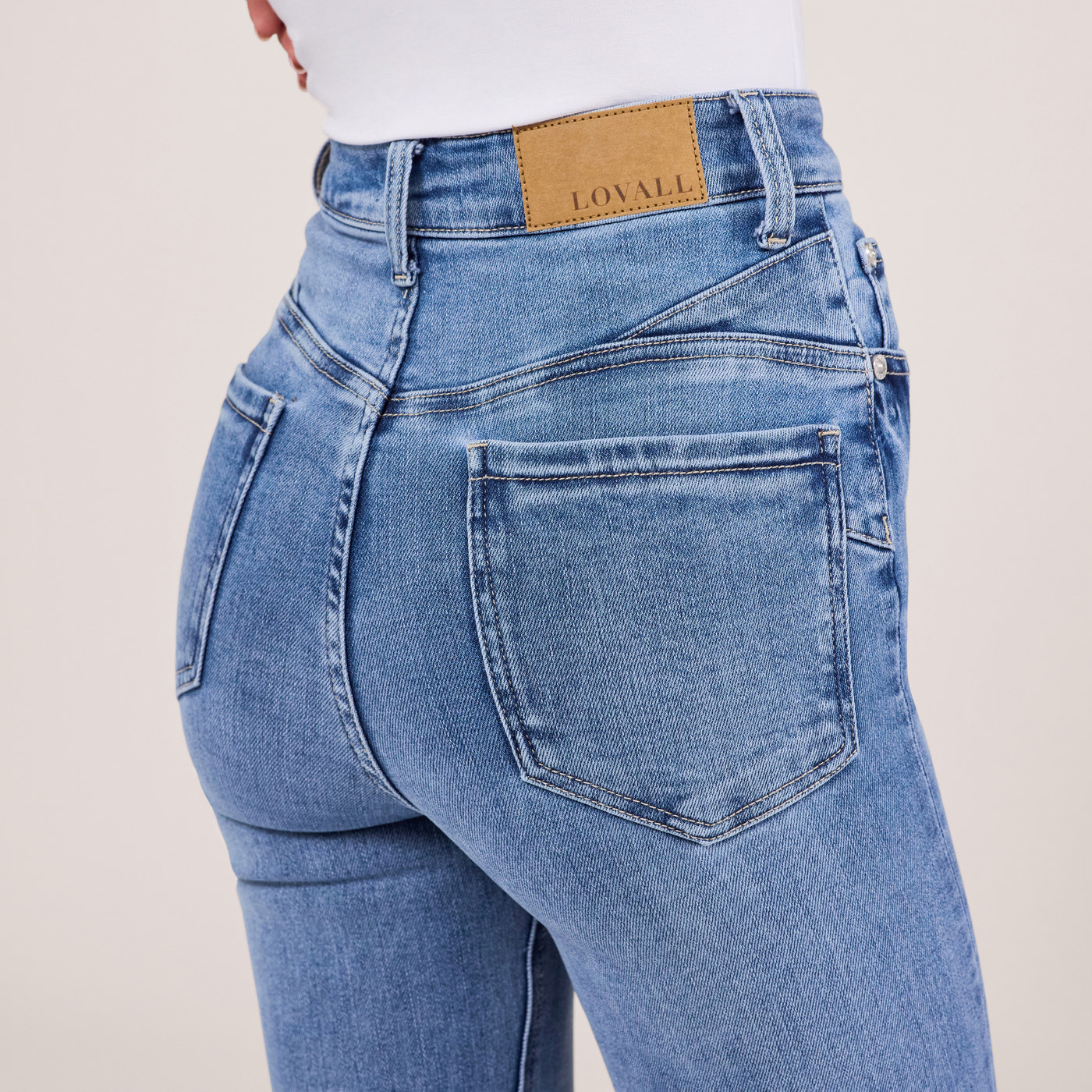 Lift & Shape Jeans - Mid Blue