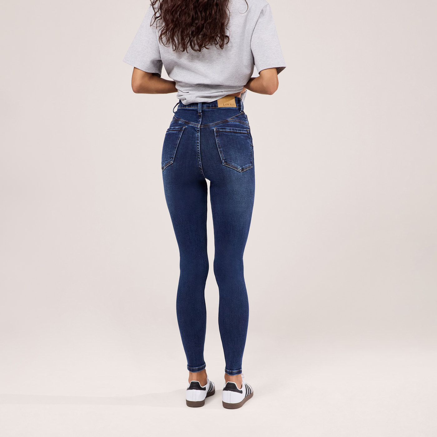Lift & Shape Jeans - Dark Blue