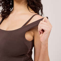 Maternity Lightweight Tank Top - Espresso Brown