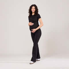 Maternity Ultimate Everyday Flare Leggings - Black