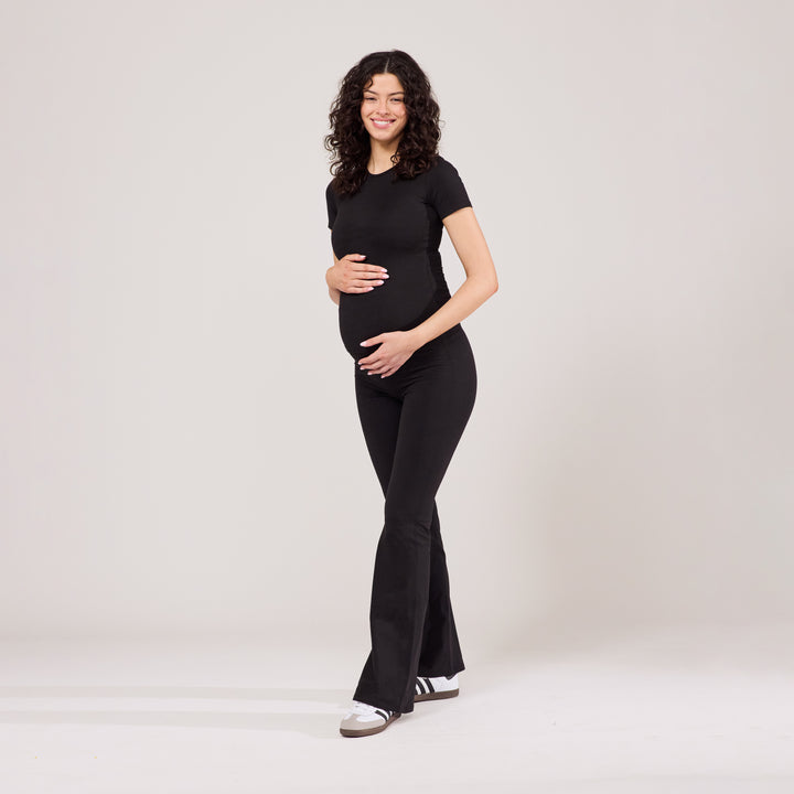 Maternity Ultimate Everyday Flare Leggings - Black