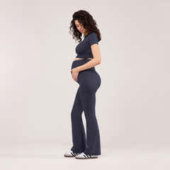 Maternity Ultimate Everyday Flare Leggings - Vintage Navy