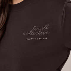 Graphic T-shirt Script - Black Coffee