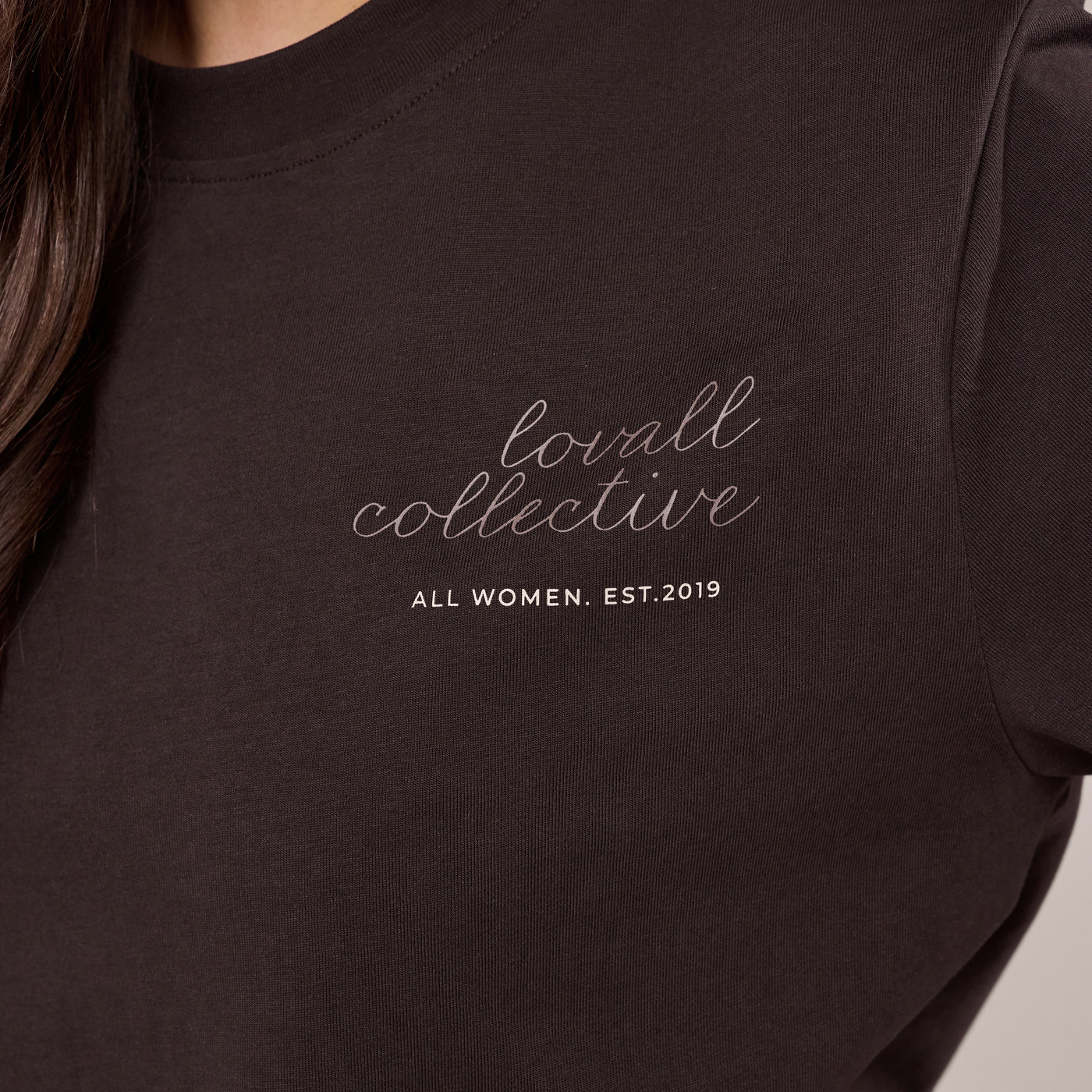 Graphic T-shirt Script - Black Coffee