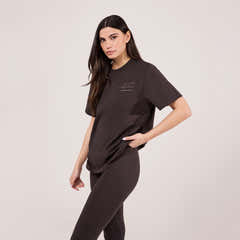 Graphic T-shirt Script - Black Coffee