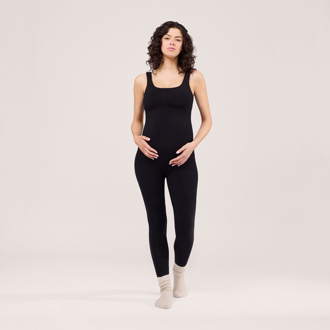 Maternity Lightweight Everyday Leggings - Black