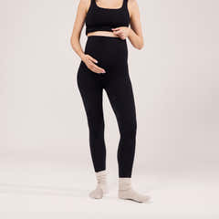 Maternity Lightweight Everyday Leggings - Black