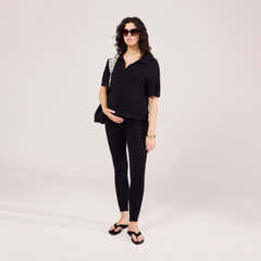 Maternity Lightweight Everyday Leggings - Black