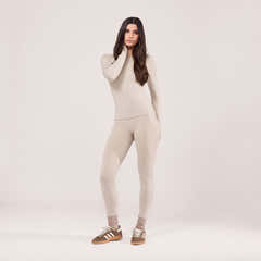 Ultimate Everyday Long Sleeve Top - Oatmeal Beige