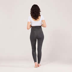 Maternity Lightweight Everyday Leggings - Dark Grey Marl