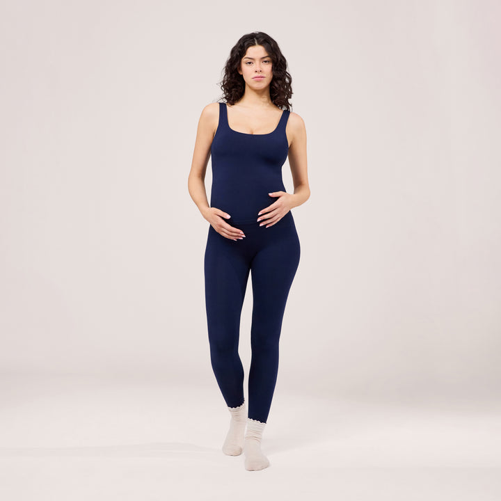 Maternity Lightweight Everyday Leggings - Navy