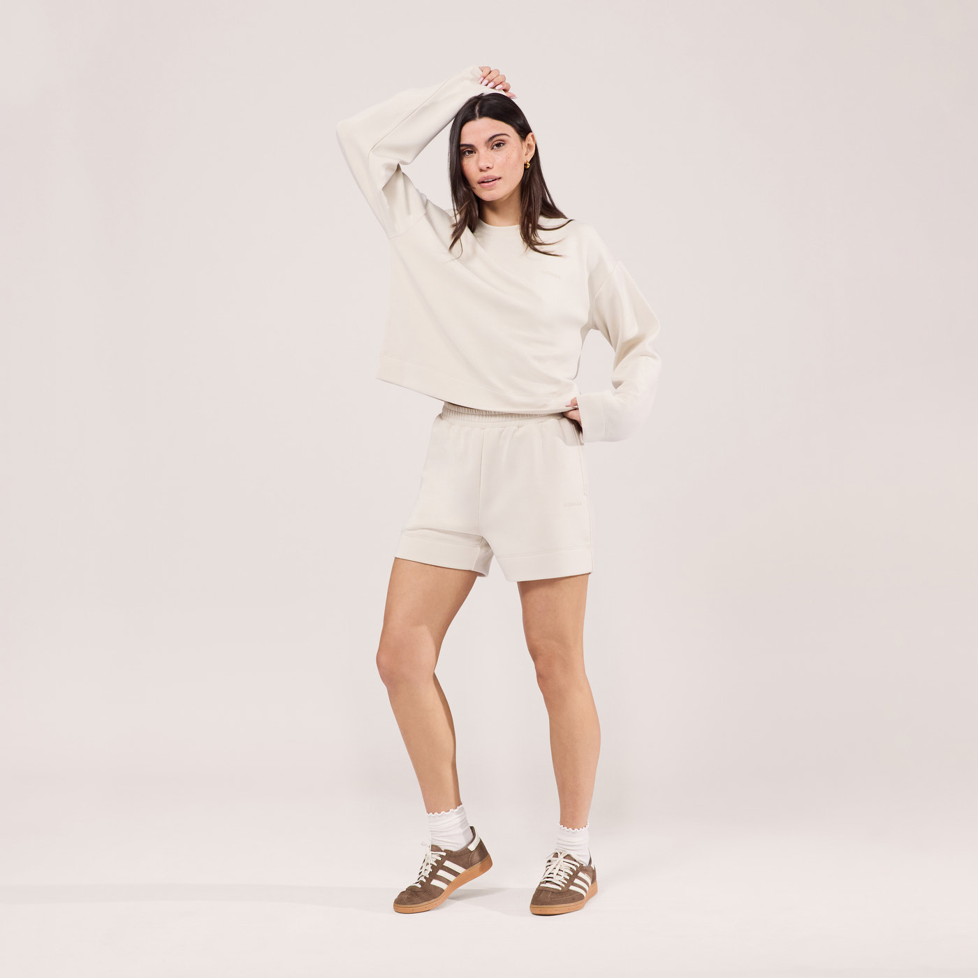 Ultimate Everyday Short Set - Ecru