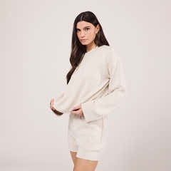 Ultimate Everyday Short Set - Ecru