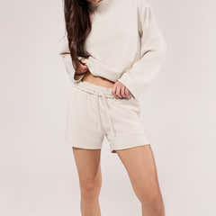 Ultimate Everyday Short Set - Ecru